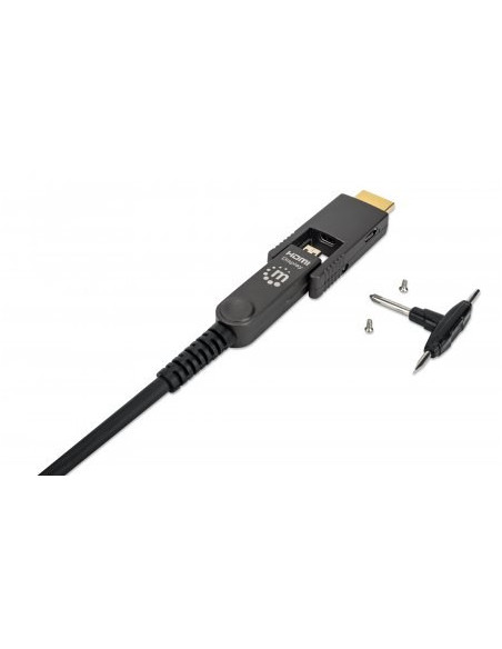 Manhattan 355544 Kabel Hdmi 70 M Hdmi Typu A (Standard) Hdmi Typu D (Micro) Czarny