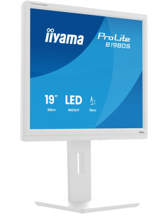 Iiyama Prolite B1980S-W1 Monitor Komputerowy 48,3 Cm (19") 1280 X 1024 Px Svga Led Biały