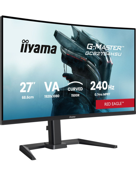 Iiyama G-Master Gcb2784Hsu-B1 27" 240Hz Monitor Komputerowy 68,6 Cm (27") 1920 X 1080 Px Czarny