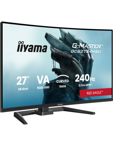 Iiyama G-Master Gcb2784Hsu-B1 27" 240Hz Monitor Komputerowy 68,6 Cm (27") 1920 X 1080 Px Czarny