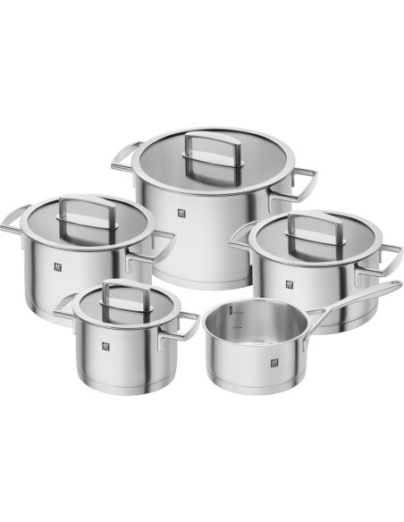 Zestaw Garnków Zwilling Vitality 66460-000-0 (1,5 Litra, 2 Litry, 3 Litry, 3,5 Litra, 6 Litrów)