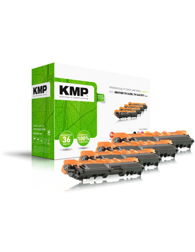 Kmp Multipack B-T58V Kaseta Z Tonerem 4 Szt. Zamiennik Czarny, Cyjan, Purpurowy, Żółty