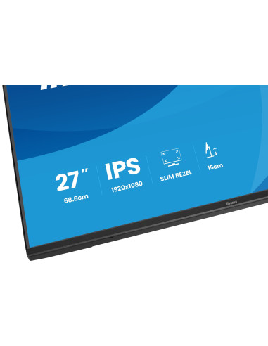 Iiyama Prolite Xb2797Hsu-B1 Monitor Komputerowy 68,6 Cm (27") 1920 X 1080 Px Full Hd Led Czarny