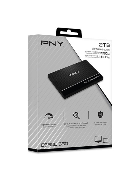 Dysk Ssd Pny 2Tb 2,5 Sata3 Ssd7Cs900-2Tb-Rb