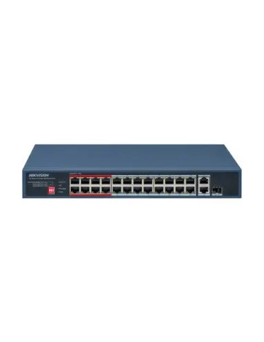 Przełącznik Poe 24 Portów Hikvision Ds-3E0326P-E/M(C) Fast Ethernet Unmanaged
