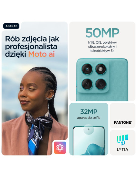 Motorola Edge 60 Fusion 8/256Gb Pantone Amazonite