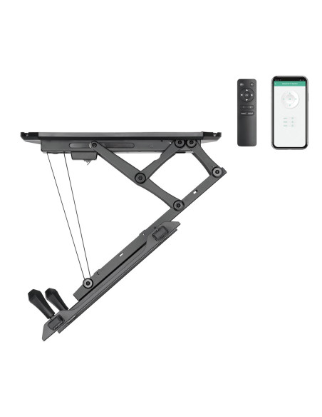 Maclean Uchwyt Do Tv Elektryczny Sufitowy 32"-70" 35Kg Mc-880T