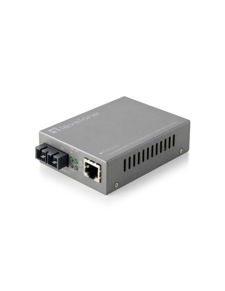 Konwerter Mediów Levelone Web Smart Series Fvs-3120 - Rj-45 / Sc Pojedynczy Tryb - Do 20Km (Fvs-3120)