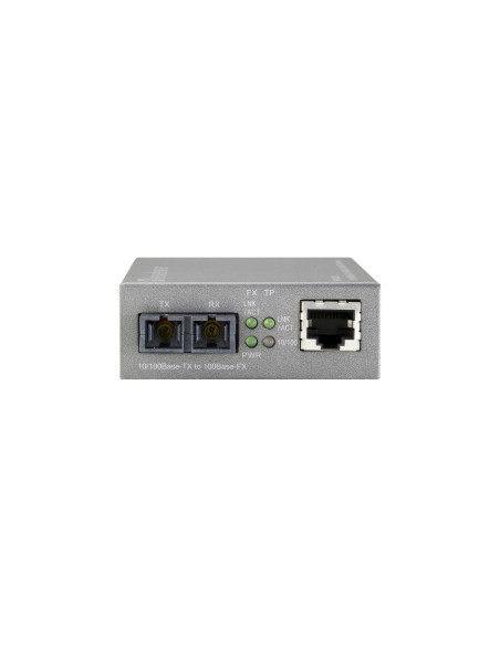 Konwerter Mediów Levelone Web Smart Series Fvs-3120 - Rj-45 / Sc Pojedynczy Tryb - Do 20Km (Fvs-3120)