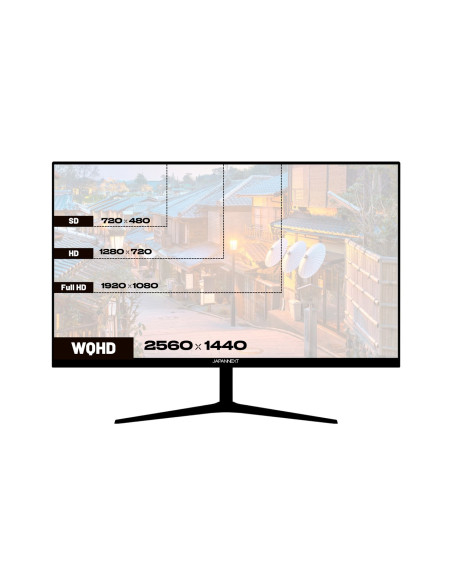 Monitor Japannext 68,5 Cm Jn-Ips27Wqhdr-C65W 16:9 Hdmi/Dp Wqhd