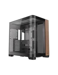 Antec C8 Curve Wood Full Tower Czarny, Przezroczysty, Drewno 2