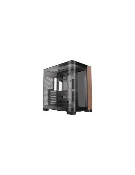 Antec C8 Curve Wood Full Tower Czarny, Przezroczysty, Drewno