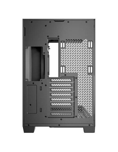 Antec C8 Curve Wood Full Tower Czarny, Przezroczysty, Drewno