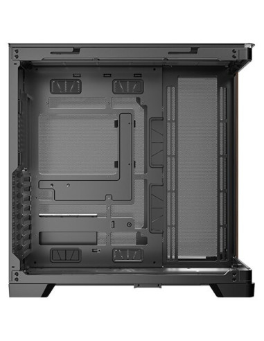 Antec C8 Curve Wood Full Tower Czarny, Przezroczysty, Drewno