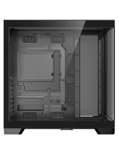 Antec C8 Curve Wood Full Tower Czarny, Przezroczysty, Drewno