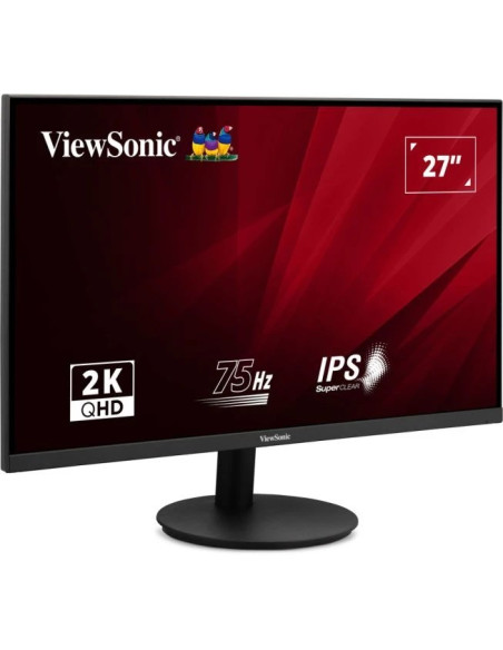 Viewsonic Va Va2708-2K-Hd-2 Monitor Komputerowy 68,6 Cm (27") 2560 X 1440 Px Quad Hd Led Czarny