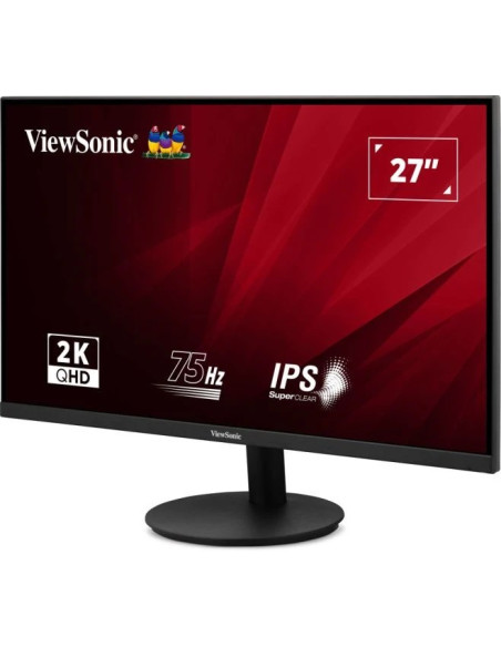 Viewsonic Va Va2708-2K-Hd-2 Monitor Komputerowy 68,6 Cm (27") 2560 X 1440 Px Quad Hd Led Czarny