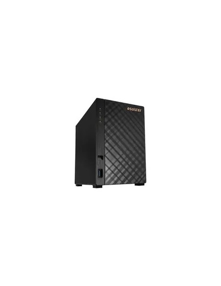 Asustor As1102Tl Serwer Danych Nas Mini Tower Realtek Rtd1619B 1 Gb Ddr4 0 Tb Adm Czarny