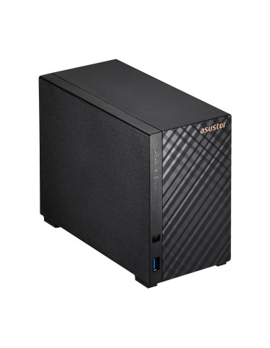 Asustor As1102Tl Serwer Danych Nas Mini Tower Realtek Rtd1619B 1 Gb Ddr4 0 Tb Adm Czarny