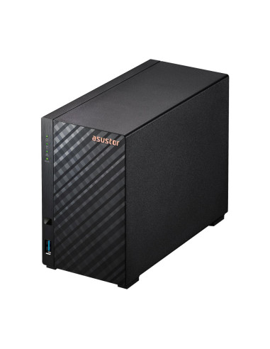 Asustor As1102Tl Serwer Danych Nas Mini Tower Realtek Rtd1619B 1 Gb Ddr4 0 Tb Adm Czarny