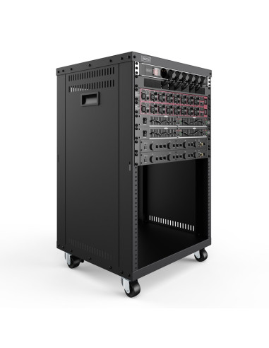 Digitus Uniwersalna Szafa Na Urządzenia, 19 Cali Z Kółkami, 16U