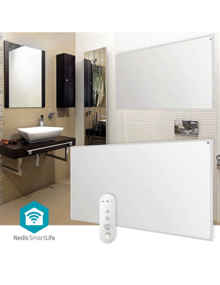 Nedis Htip700Wtw Grzejnik Wewnętrzna Biały 700 W Podgrzewacz Elektryczny Na Podczerwień