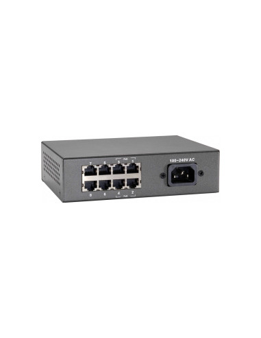 Przełącznik Levelone Fe Poe+ 8-Portowy 65W 100Mbps