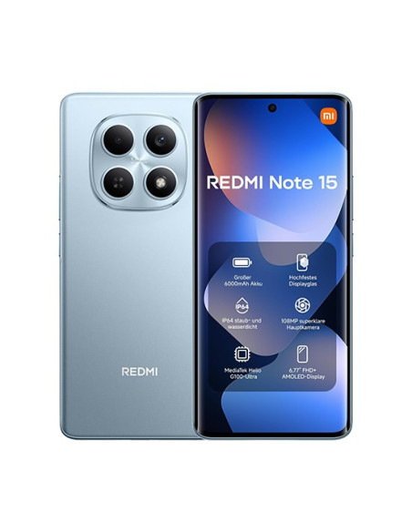 Xiaomi Redmi Note 15 17,2 Cm (6.77") 8 Gb 256 Gb 6000 Mah Niebieski