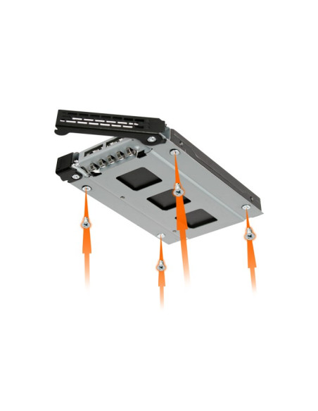 Płyta Montażowa Icydock 2X6,3Cm Satai-Iii W 1X3,5" Raid-Controlle