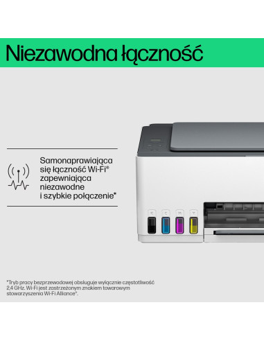 Hp Smart Tank 580 Bezprzewodowe All-In-One W Kolorze Drukarka, Kopiarka, Skaner