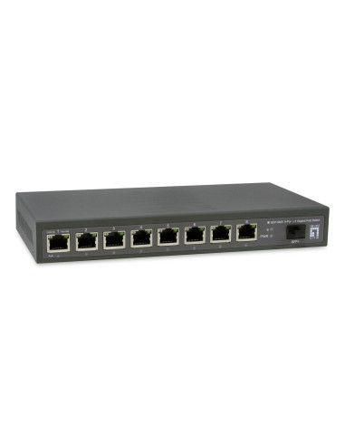 Przełącznik Levelone Gb Poe 9-Portowy 120 W 10 Gb/S