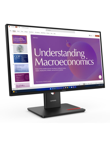 Lenovo Thinkvision T24D-40 23.8"Fhd 120Hz 250Nits Ag Hdmi Dp Usb Eclipse Black