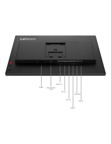 Lenovo Thinkvision T24D-40 23.8"Fhd 120Hz 250Nits Ag Hdmi Dp Usb Eclipse Black