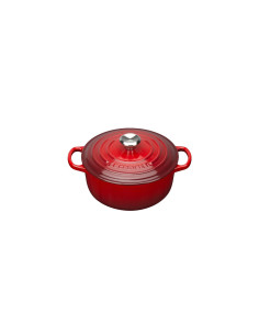 Garnek Le Creuset Signature Apvalus 20 Cm Czerwony