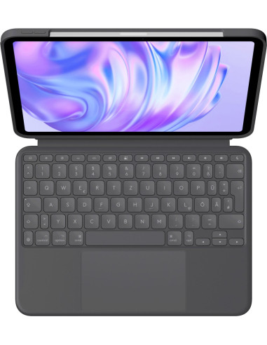 Logitech Combo Touch Qwertz Niemiecki Smart Connector Grafitowy