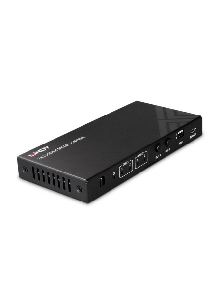 Lindy 38313 Przełącznik Macierzy Przełącznik Matrycowy Av 6,2 W
