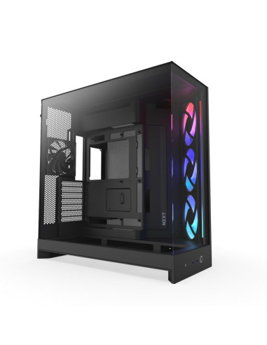 Nzxt Obudowa H9 Flow Rgb Midi Tower Z Oknem Czarna