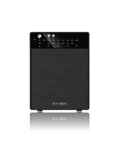 Icy Box Ib-Rd3640Su3 Obudowa Hdd Czarny 3.5"