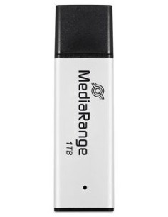 Mediarange Mr1905-1 Pamięć Usb 1 Tb Usb Typu-A 3.2 Gen 1 (3.1 Gen 1) Czarny, Srebrny