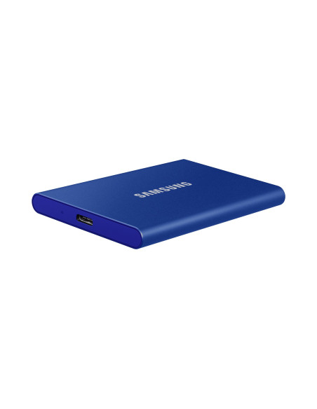 Dysk Zewnętrzny Ssd Samsung T7 (1Tb  Usb 3.2  Niebieski  Mu-Pc1T0H/Ww)