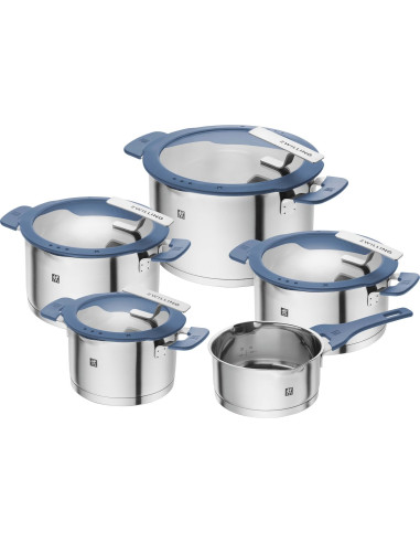 Zwilling Simplify Zestaw 5 Garnków Błękitny