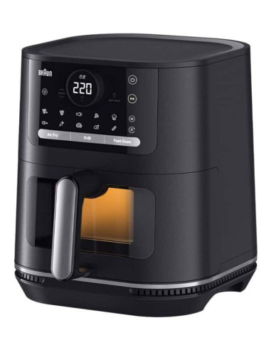 Braun Hf 5075 Pojedyńczy Autonomiczny 2000 W Frytkownica Na Gorące Powietrze Czarny, Szary