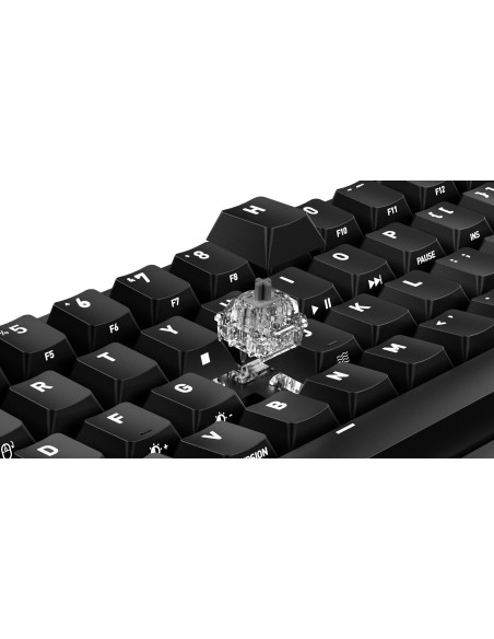 Cherry K5 Pro Tmr Compact Klawiatura Gaming Usb Qwertz Niemiecki Czarny, Pomarańczowy