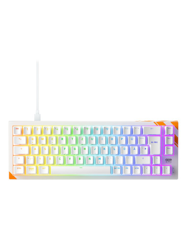 Cherry K5 Pro Tmr Compact Klawiatura Gaming Usb Qwertz Niemiecki Pomarańczowy, Biały