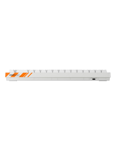 Cherry K5 Pro Tmr Compact Klawiatura Gaming Usb Qwertz Niemiecki Pomarańczowy, Biały