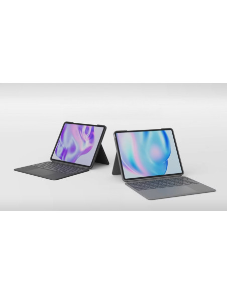 Logitech Combo Touch Do Ipada Air (M2/M3), Ipad Air (5. Generacji) - Szary - Amerykański