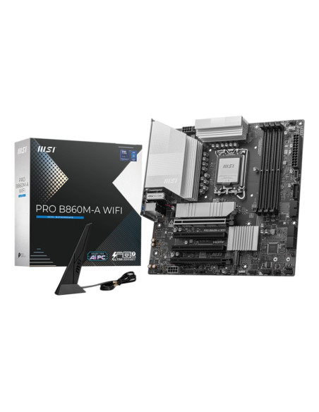 Msi Pro B860M-A Wifi Płyta Główna Intel B860 Lga 1851 (Socket V1) Micro Atx