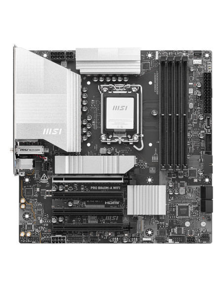 Msi Pro B860M-A Wifi Płyta Główna Intel B860 Lga 1851 (Socket V1) Micro Atx