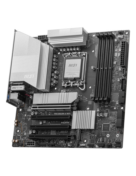 Msi Pro B860M-A Wifi Płyta Główna Intel B860 Lga 1851 (Socket V1) Micro Atx