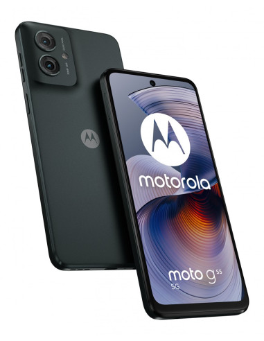 Motorola Moto G55 5G 16,5 Cm (6.49") Dual Sim Android 14 Usb Type-C 8 Gb 256 Gb 5000 Mah Szary